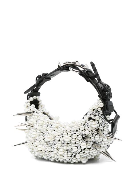 Black and white Half Moon hand bag JUNYA WATANABE X INNERAUM - women JUNYA WATANABE X INNERAUM | JOK2042